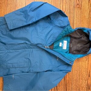 Columbia Men's Teal Raincoat